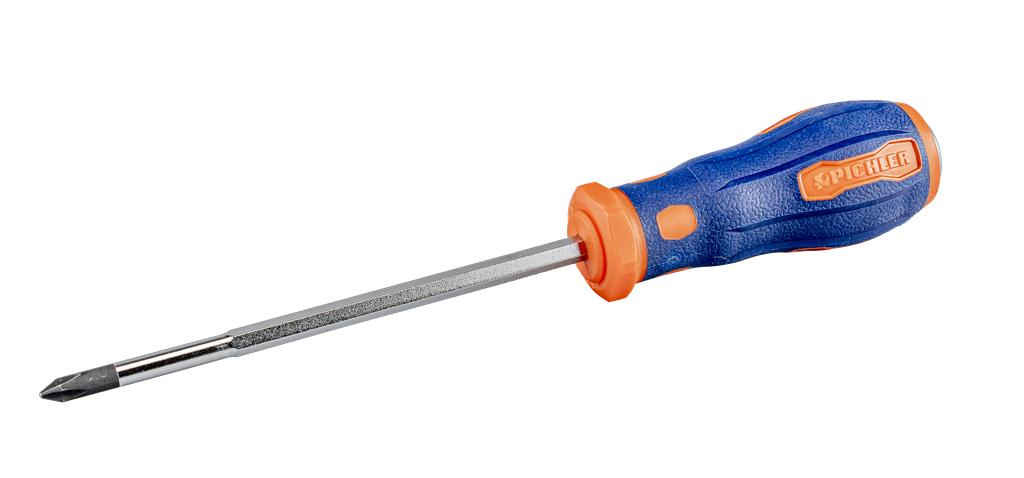 Screwdriver with through blade, PH2 x 125 mm L (79940112, PICHLER)