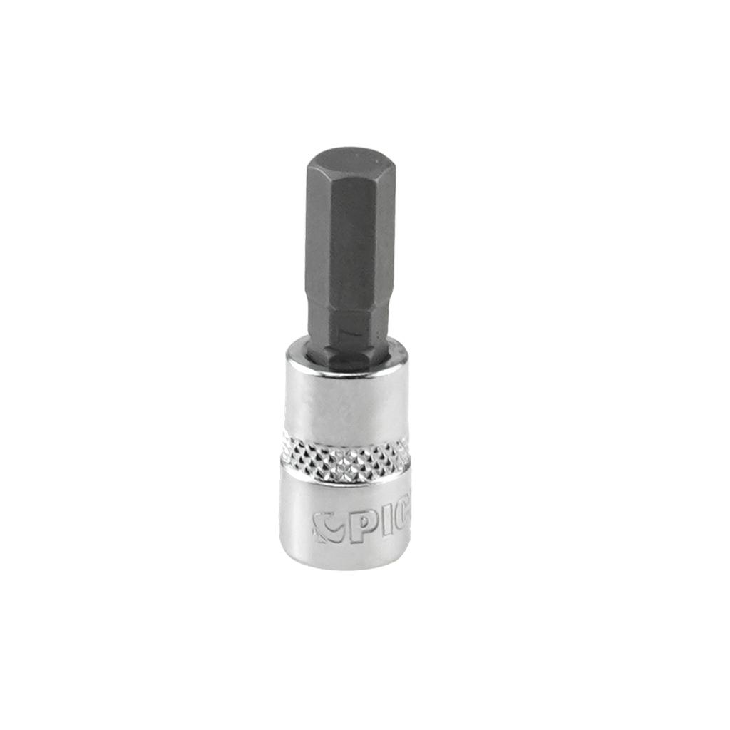 Socket 1/4", hex bit, 7 mm, length 37 mm (79941507, PICHLER)