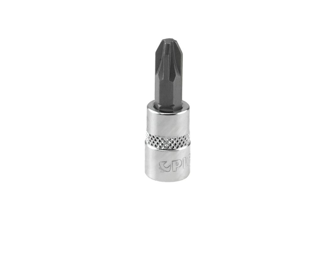 Galvutė su Pozidriv PZ3 antgaliu, 1/4 col., 37 mm (79942413, PICHLER)