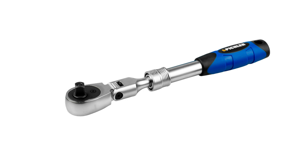 Teleskop-Gelenkkopfknarre 3/8", ausziehbar von 255 - 355 mm (79943035, PICHLER)