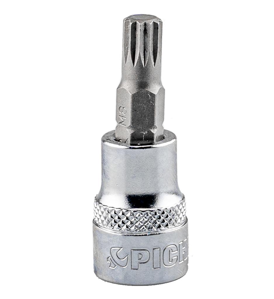 Galvutė 3/8 col. su XZN M8 antgaliu, ilgis 48 mm (79944108, PICHLER)