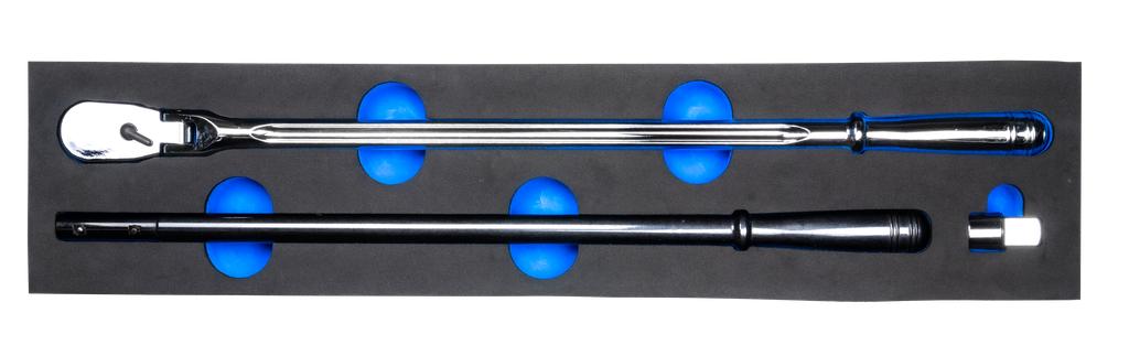 Flex-Head ratchet 1/2", 72 teeth, extendable 610 mm & 1120 mm, (79945050, PICHLER)
