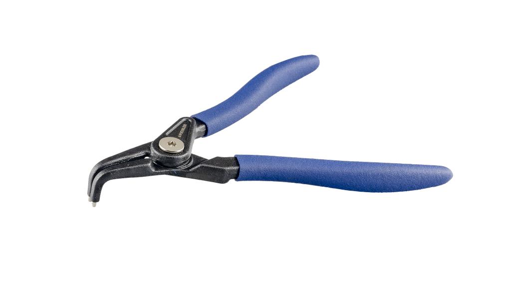 Snap ring pliers, curved, for external rings, length 180 (79947201, PICHLER)