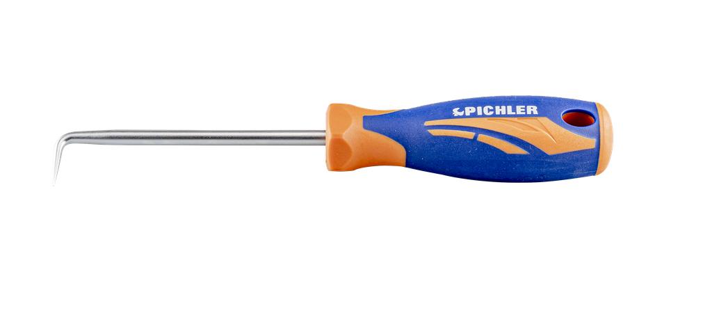 Kablys su 90 laipsnių užlenktu galu ir rankena (79947962, PICHLER)