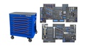 Workshop Trolley P36s, Blue, incl. Tool Assortment (79960100, PICHLER)