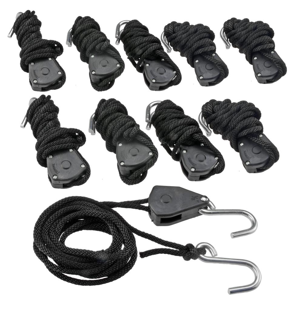 Spannleine Universal m.S-Haken + Ratsche Satz VPE 10 Stück (80251144, PICHLER)
