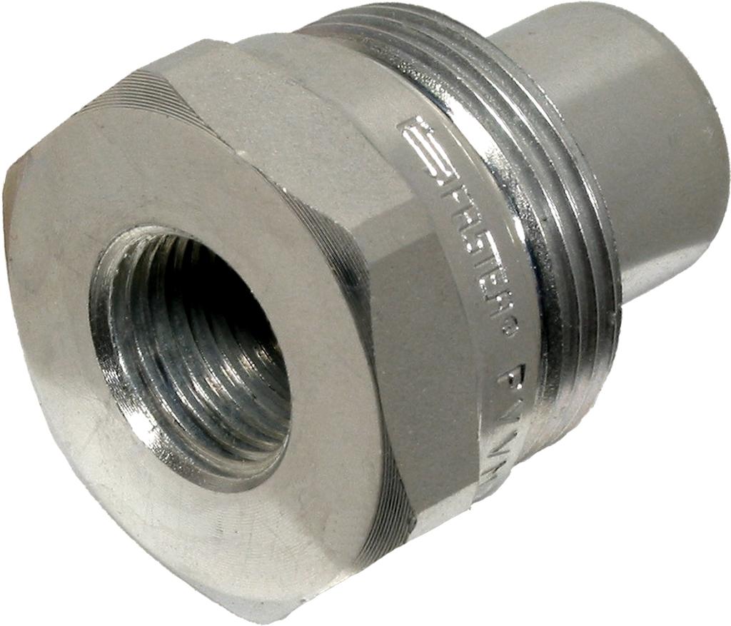 Hydraulic coupling 3/8" NPT with ball valve (80254000, PICHLER)