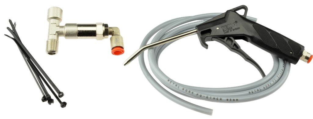 Pneumatic Hose Kit with Air Blow Gun for the Pneumatic Hydraulic Pump (80255551, PICHLER)