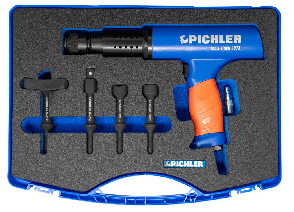 Hochimpuls-Schlaghammer-Set mit 4 Einsätzen (80257050, PICHLER)