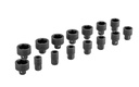 XS-Impact socket set 15 pcs. 8 - 21 mm x 14 mm Drive (80303005, PICHLER)