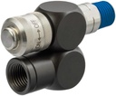 Pneumatic double-jointed cube, with air regulator (80305004, PICHLER)
