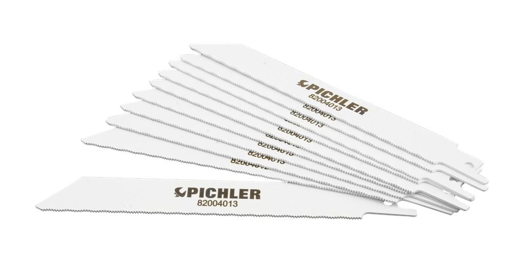 Stainless Steel Saw Blade TPI24 130 mm Unit: 10 pcs. (82004013, PICHLER)