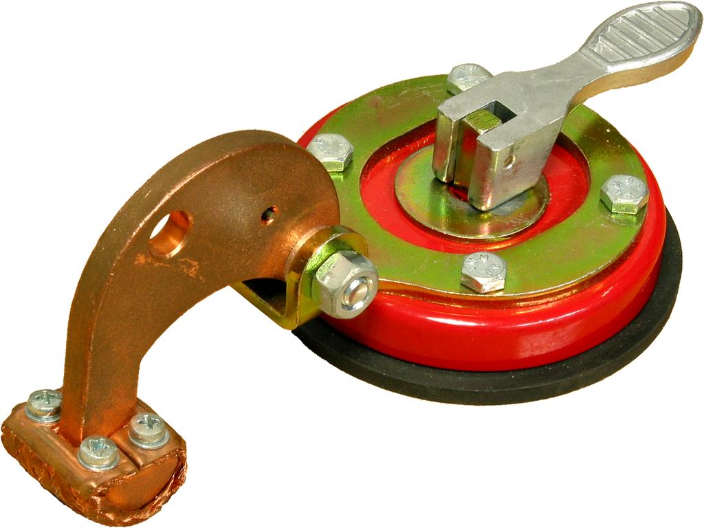 Grounding device with suction cup for spot and point welding machines (9001760, PICHLER)