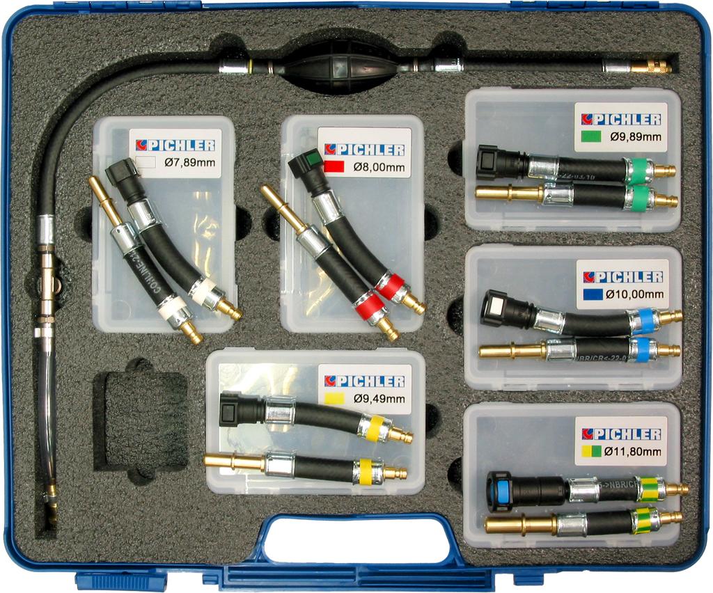 Universal Fuel System Priming Kit I Universal - 13 pcs (9011860, PICHLER)