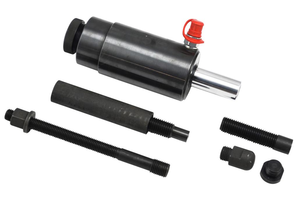 Hydraulic Cylinder 22 ton, Hammering Head & Adjustable Press Rod 92mm, M24 (90251260, PICHLER)