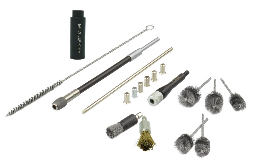 Universal Injector Shaft Cleaning Kit Module 1, Brushes (9038010, PICHLER)