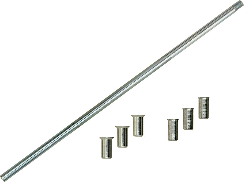 Setting Tool with 6 Sealing Plugs with Collars Ø 8+10 mm (9039008, PICHLER)