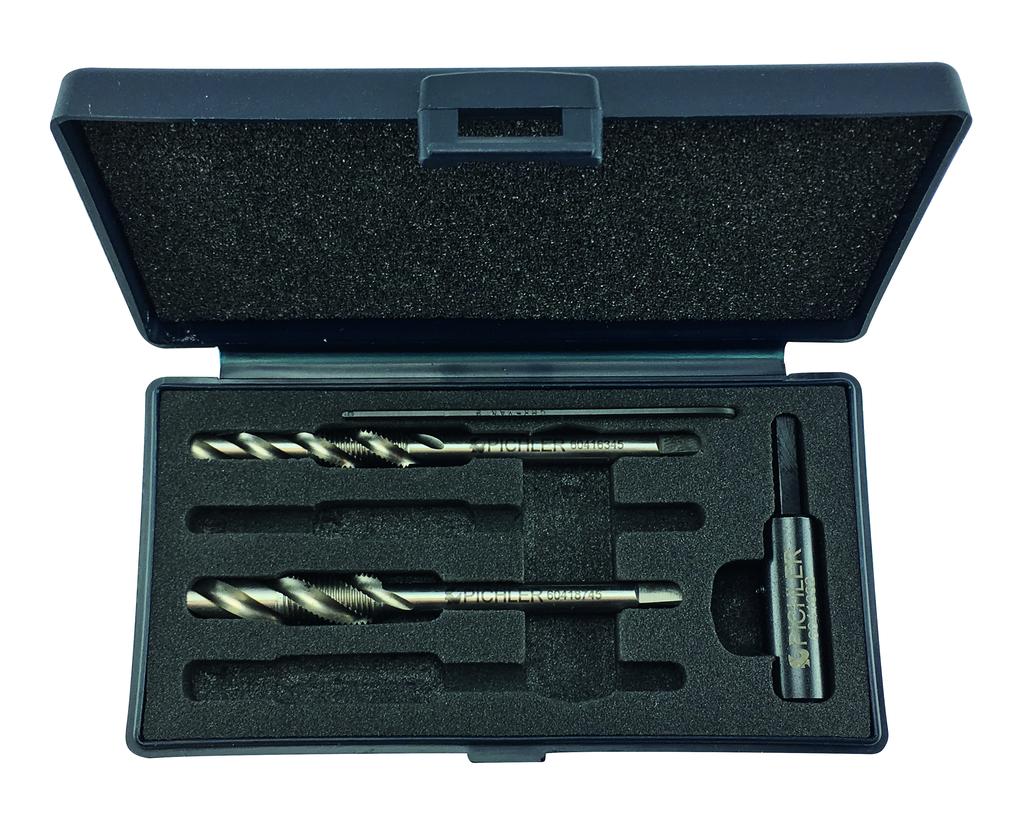 Special tap set with square for glow plug mounting thread (90411195, PICHLER)