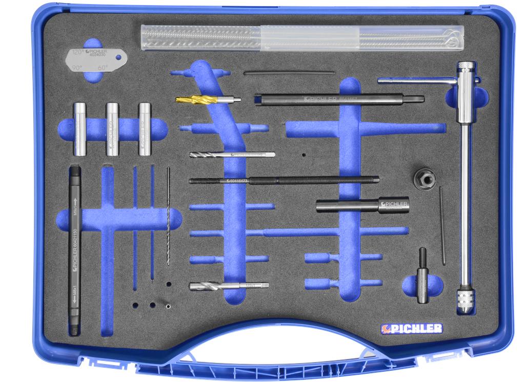 Glow Plug Drilling Kit BASIC for M9x1 (90417790, PICHLER)