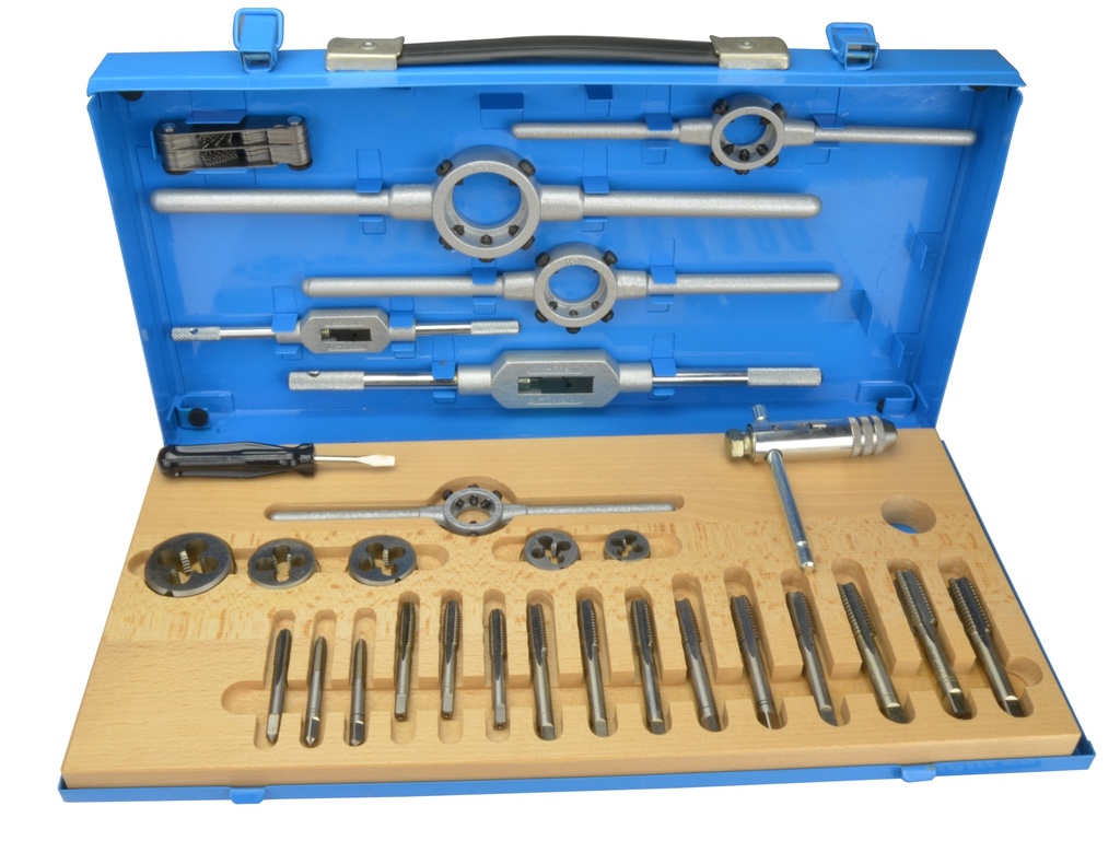 Gewindeschneidwerkzeug-Satz UNC 1/4"bis 1/2" (9043500, PICHLER)