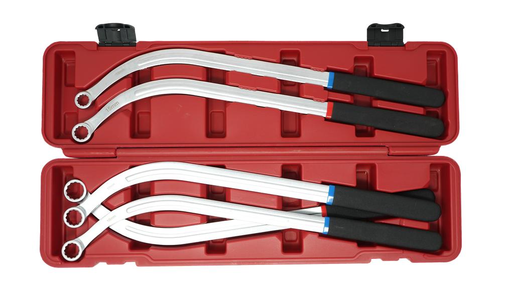 V-Ribbed Belt Spanner 5 pcs. 13, 15, 16, 17 & 19 x 400mm (9048445, PICHLER)