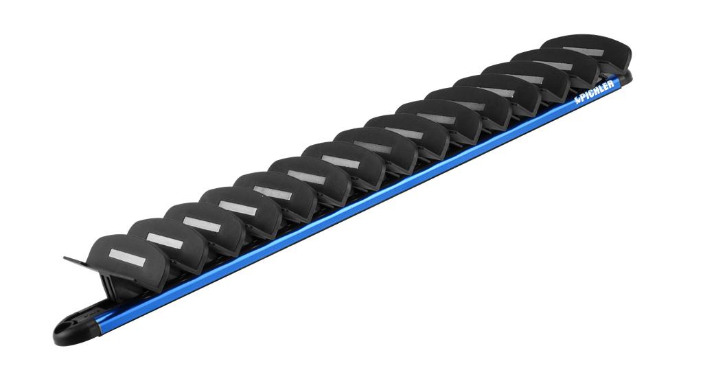 Magnetic holder for tool storage with 15 magnetic plastic rails (90505105, PICHLER)