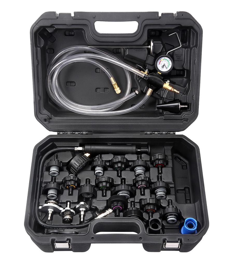 Cooling system test kit MASTER, 23 pcs. (90569210, PICHLER)