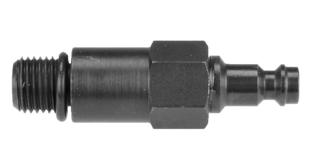 Zündkerzen-Adapter M12x1,25 Länge 50mm starr Kupplung NW 5 und Rückschlagventil (90916011, PICHLER)