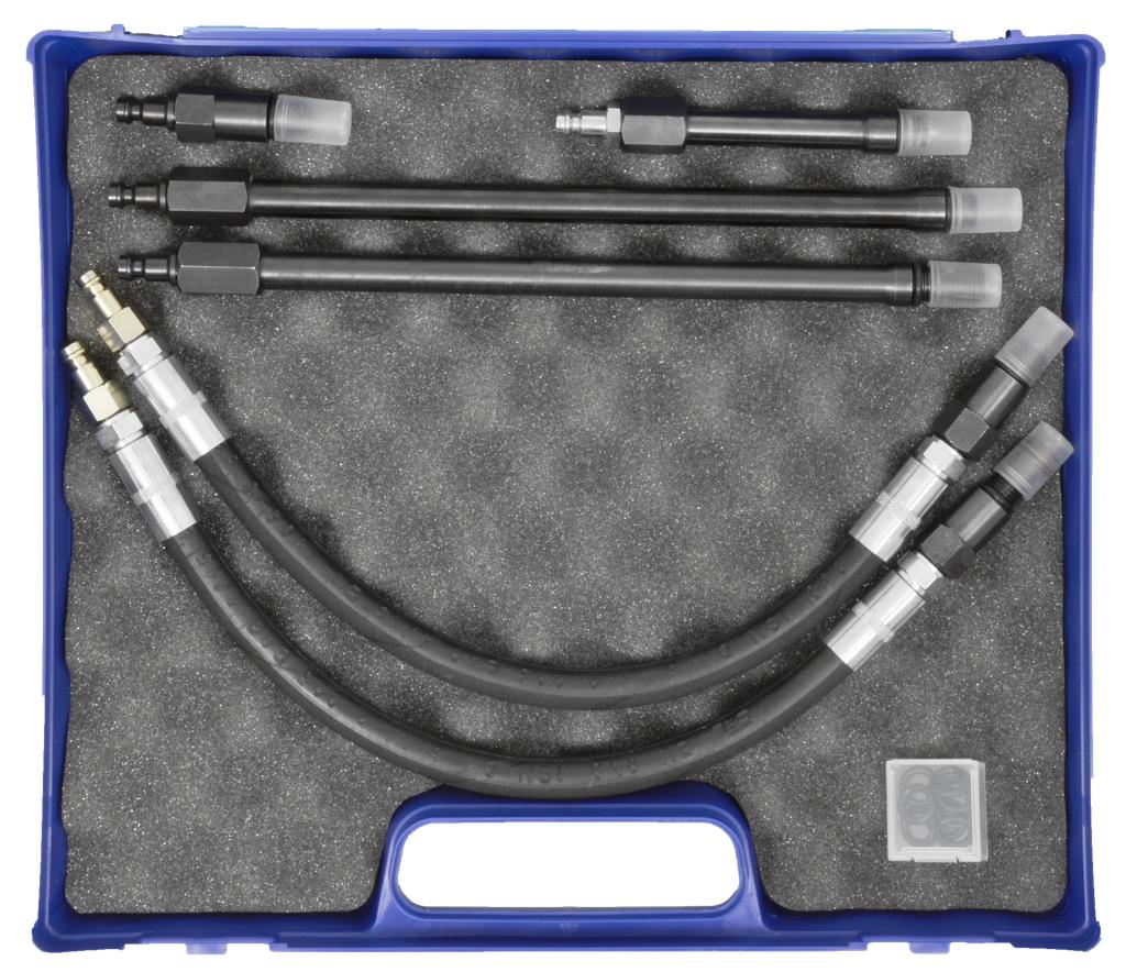 Zündkerzenadapter Satz 6-tlg. M12x1,25 Kupplung NW 5 und Rückschlagventil (90916015, PICHLER)