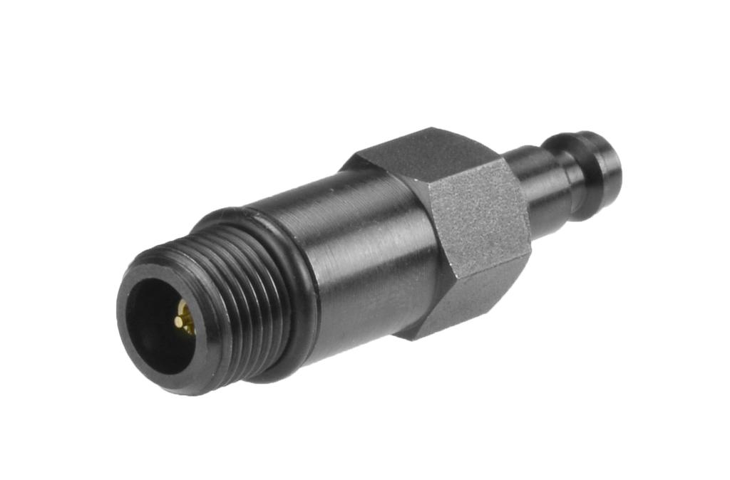 Zündkerzen-Adapter M14x1,25 Länge 50mm starr Kupplung NW 5 und Rückschalgventil (90917011, PICHLER)