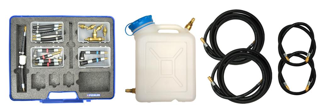 Universal Fuel System Cleaning Kit Metric, 21 pcs. (9096000, PICHLER)
