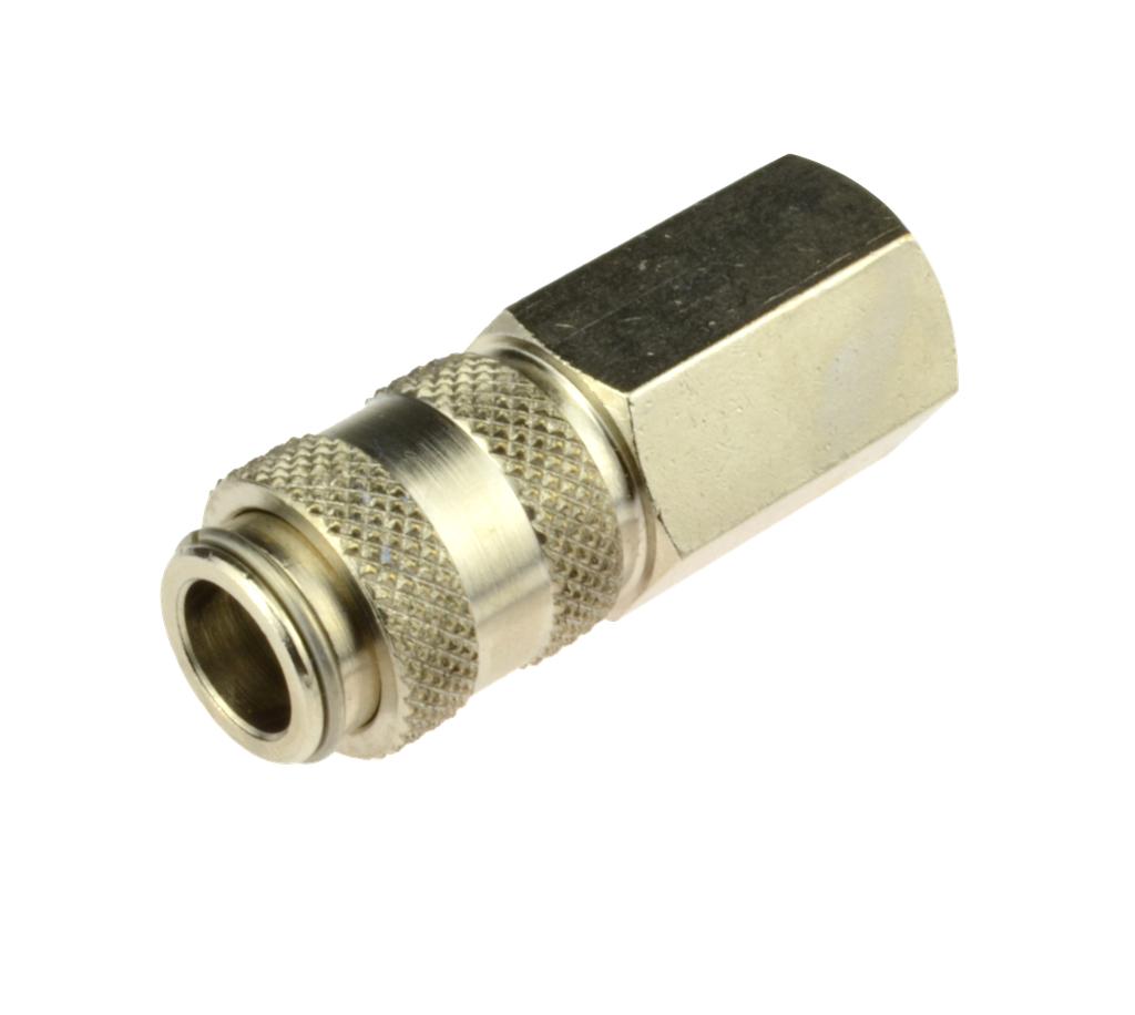 Coupler Socket DN 5 with internal thread 1/4" 0-15bar (909600010, PICHLER)