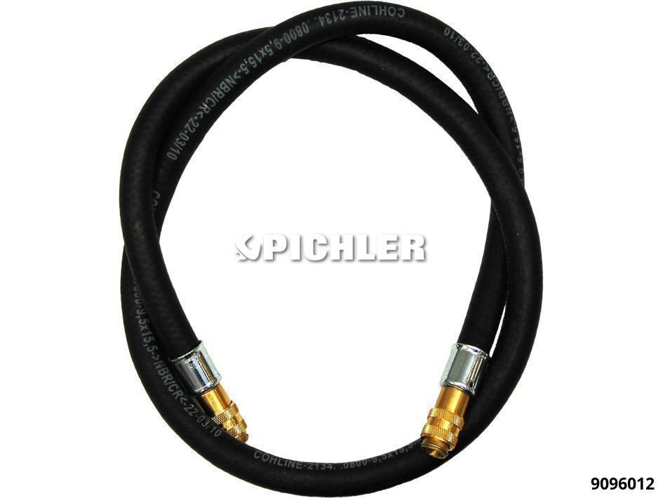 Hose 1.1m Ø9mm with twice Coupler Sockets DN5 (9096012, PICHLER)