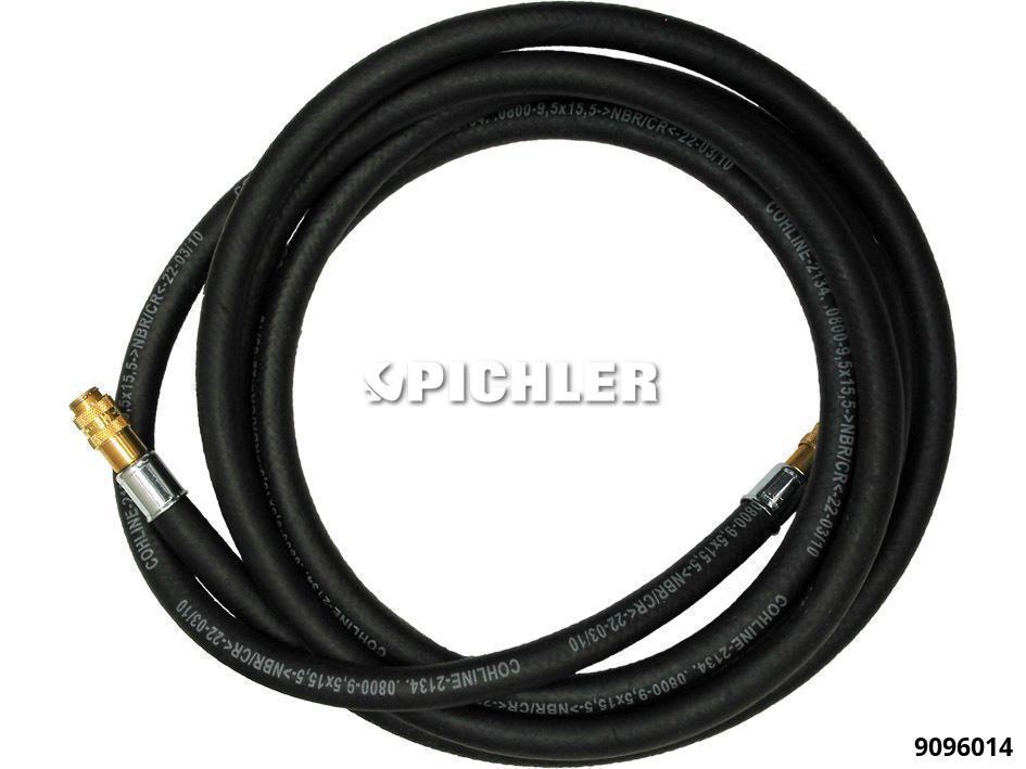 Hose 4.0m Ø9mm with 2 Coupler Sockets DN5 (9096014, PICHLER)