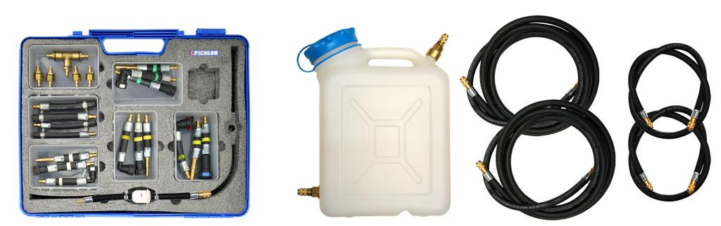 Fuel System Cleaning Kit SAE 27 pcs (9096015, PICHLER)