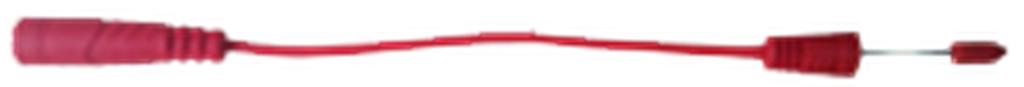 Needle-type piercing probe, red (90979114, PICHLER)