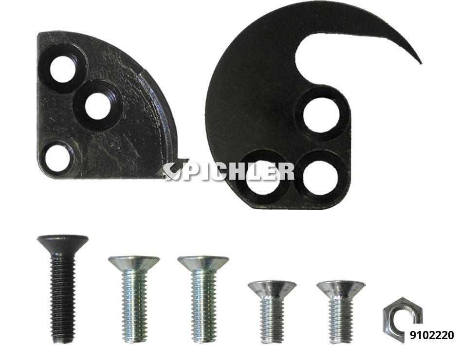 Replacement sickle with sickle holder and screws for 9102200 (9102220, PICHLER)