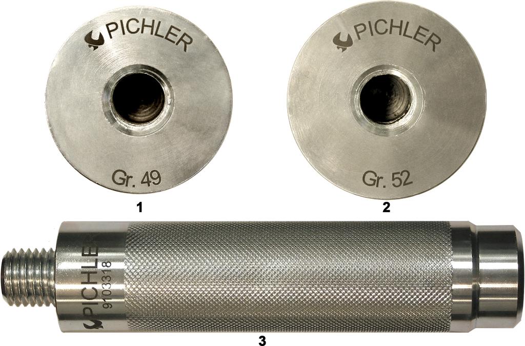 Wheel bearing thrust piece set 3 piece to remove the snap ring (9103310, PICHLER)