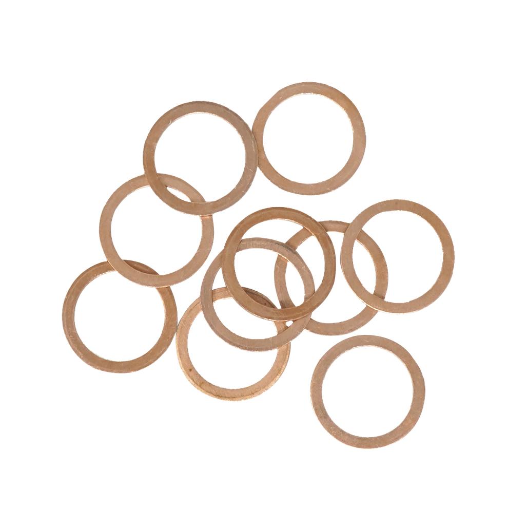 M 15 Copper (10 pieces) Refilling packs sealing rings: (9121200, PICHLER)