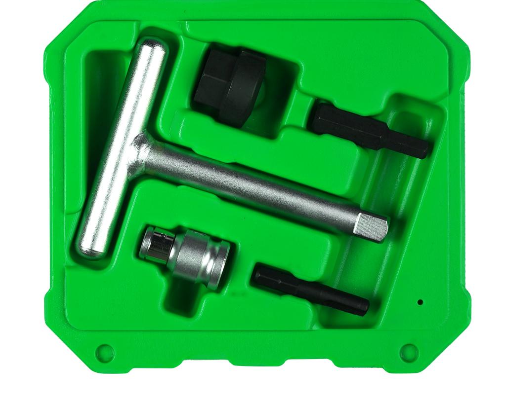 Öldienst-Spezialprofil-Stecknuss Set 5-tlg. für VAG,Ford und PSA (91223890, PICHLER)