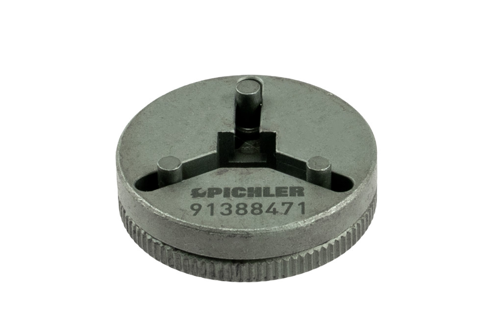 Stabdžių stūmoklio įsukimo antgalis UNIVERSAL, 3 kaiščiai, reguliuojamas Ø 18–36 mm (91388471, PICHLER)