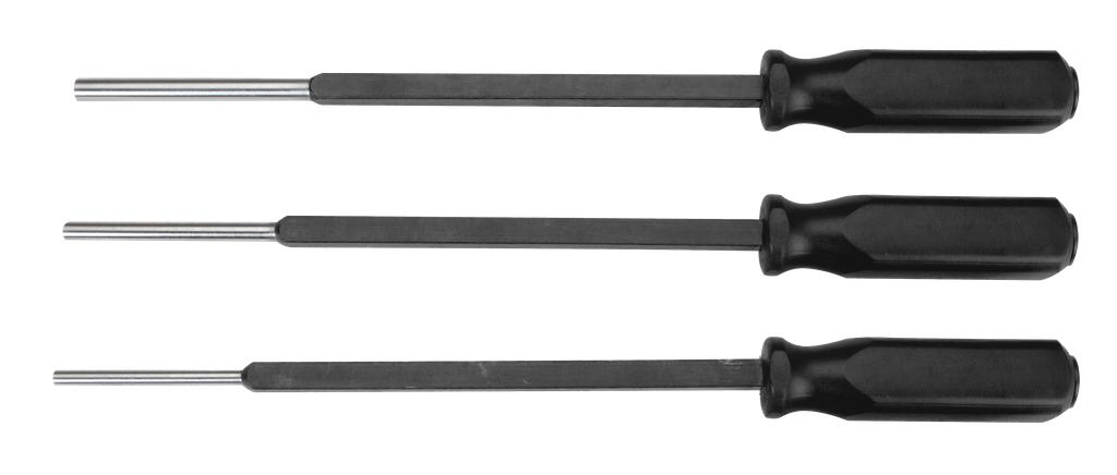 Extended reach pin punches XXL 3 pcs. Ø 6 mm, 8 mm, 10 mm (91531010, PICHLER)
