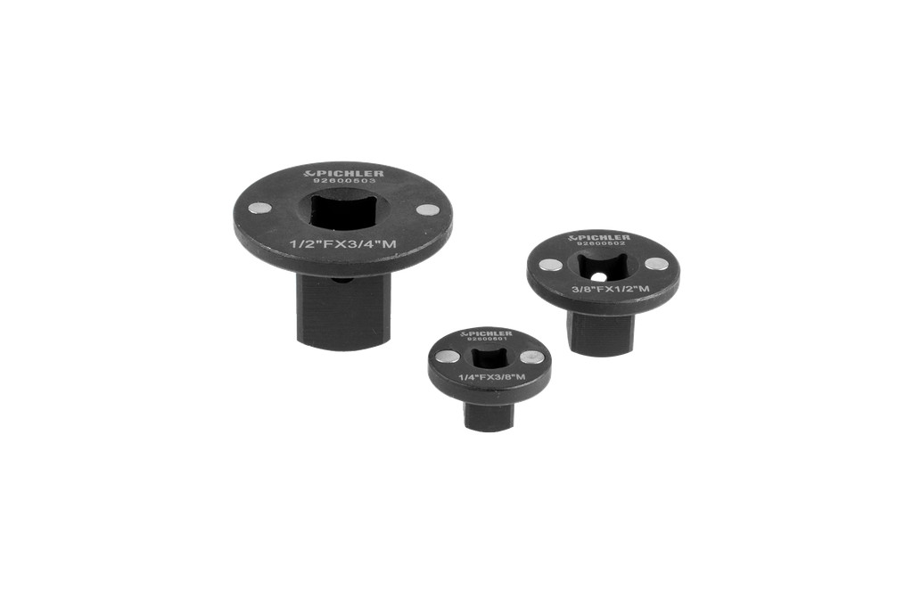 Ratchet adapter-set 3 pcs. (92600500, PICHLER)