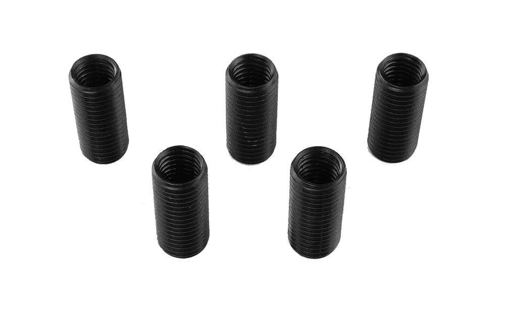 Gewindebuchsen ohne Bund VE5 Stück IG M8x1,25 / AG M10x1,25 L:22mm (93009908, PICHLER)