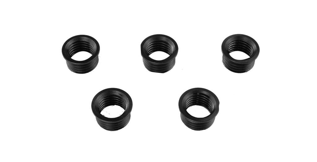Gewindebuchsen mit Bund VE5 Stück IG M12x1,5 / AG M14x1,5 L:9mm (93009912, PICHLER)
