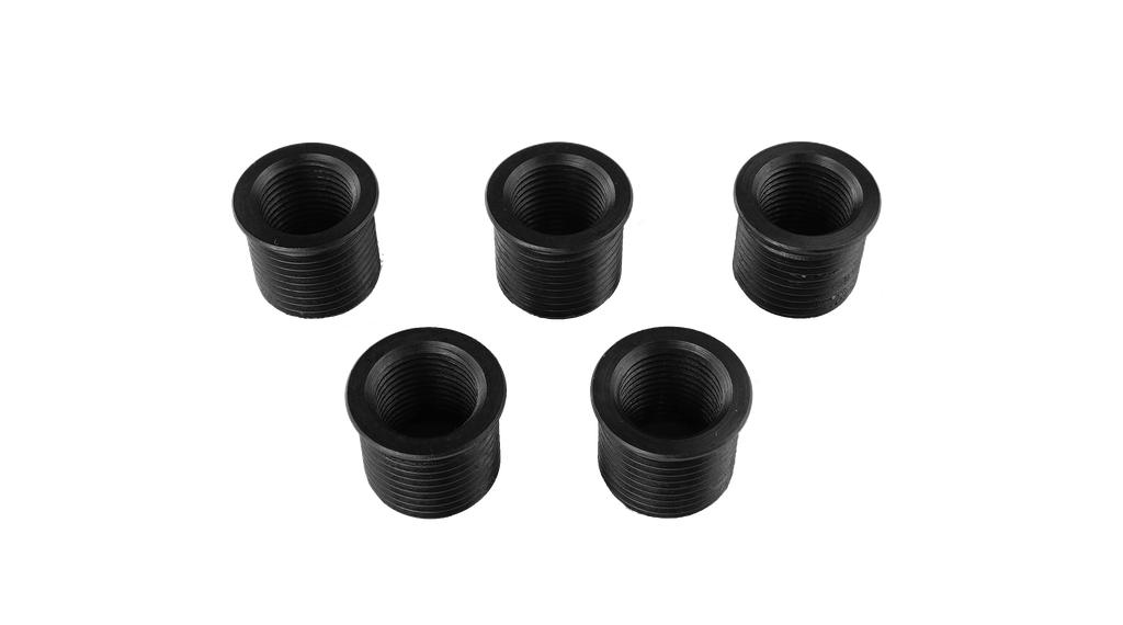 Gewindebuchsen mit Bund VE5 Stück IG M14x1,25 / AG M18x1,5 L:17mm (93009924, PICHLER)