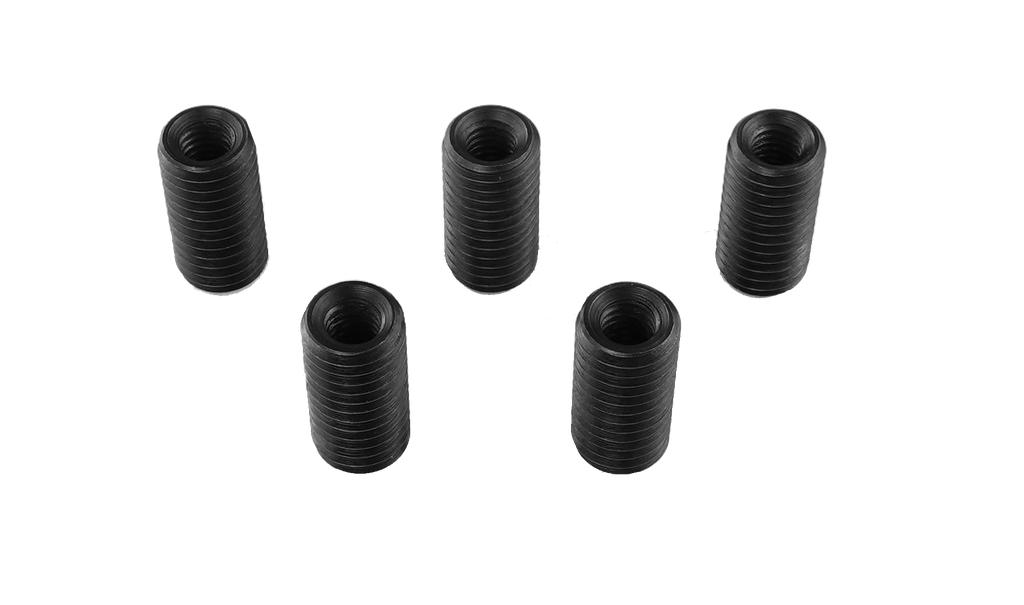 Gewindebuchsen ohne Bund VE5 Stück IG M6x1,0 / AG M10x1,5 L:20mm (93009926, PICHLER)