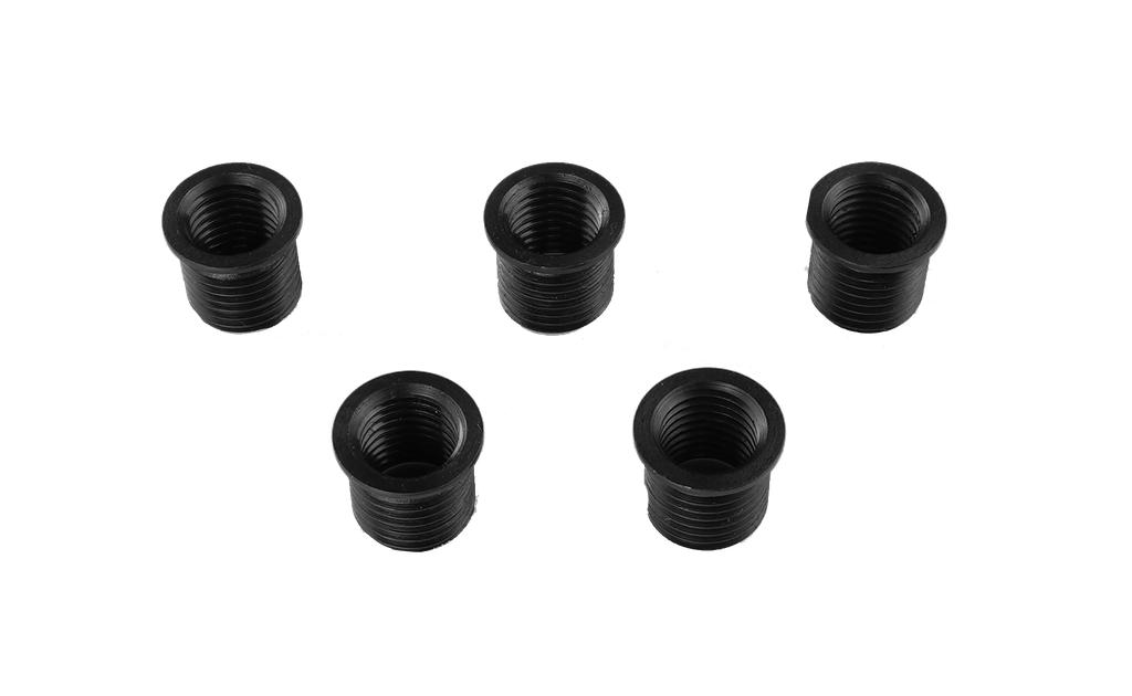 Gewindebuchsen mit Bund VE5 Stück IG M10x1,25 / AG M14x1,25 L:12mm (93009935, PICHLER)