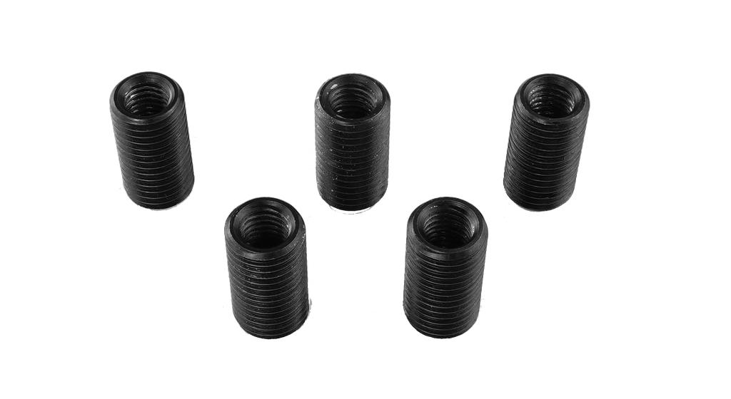 Gewindebuchsen ohne Bund VE5 Stück IG M8x1,25 / AG M12x1,5 L:22mm (93009938, PICHLER)