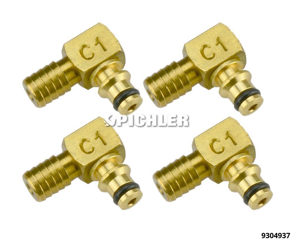 Adapteris C1 Bosch atplūdes daudzuma mērīšanai, 4 gab. (9304937, PICHLER)
